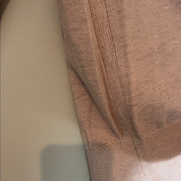 White House Black Market Light Pink Crew Neck Sweater Small - Picture 7 of 8